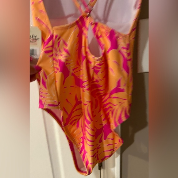 Salt Life 3pc Set Ruana OSFM Dress Small Bathing Suit XS NWT Magen Pink & Coral - Picture 9 of 16